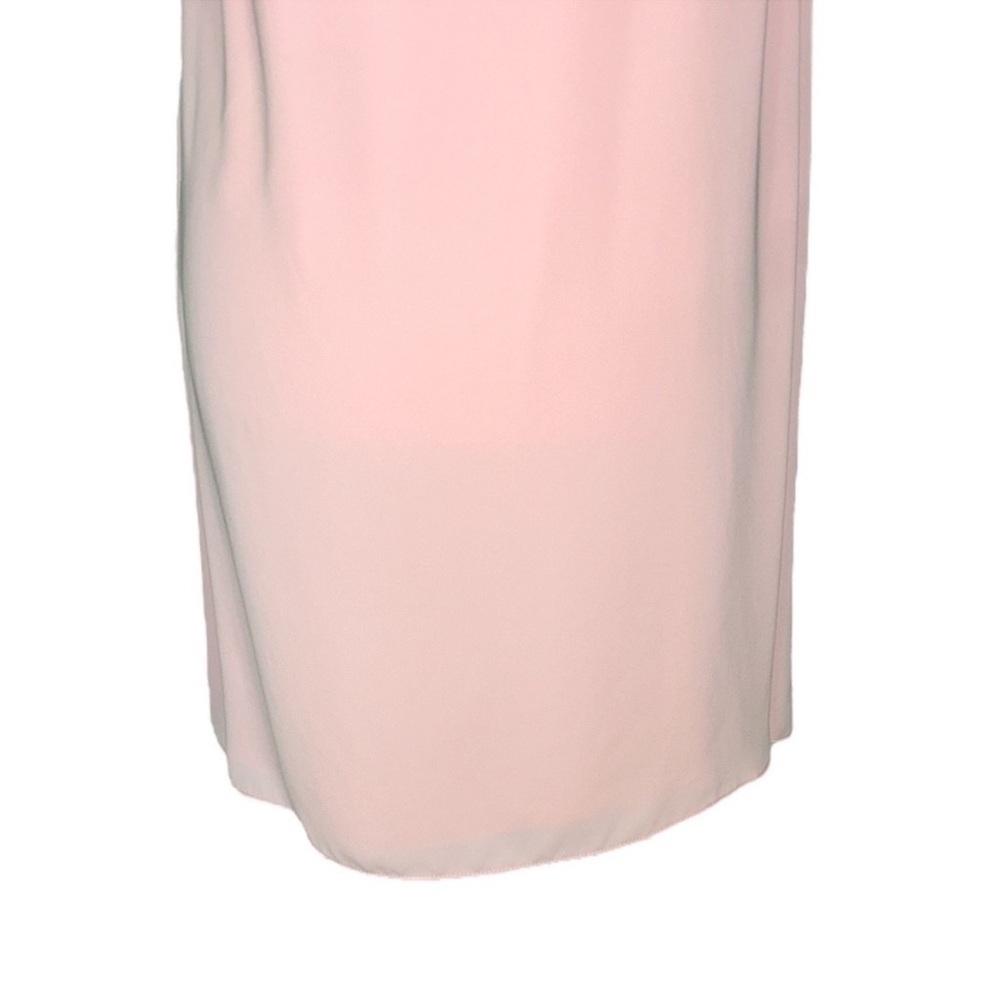 Amanda Uprichard Zoe Dress One Shoulder Ruffle Mini Length Pink Size Small - Picture 9 of 12